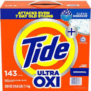 Tide - Powder Detergent - Ultra Oxi - 250 oz