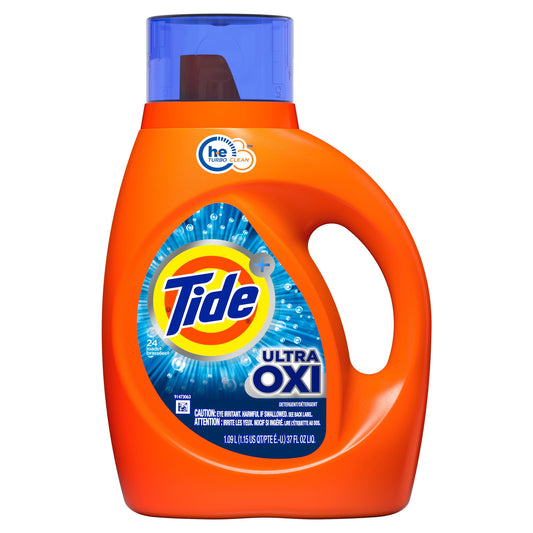 Tide Liquid He Detergent - Ultra Oxi - 34 Floz