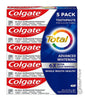 Colgate Toothpaste - Advanced Whitening - 6.4 Oz - pack of 5