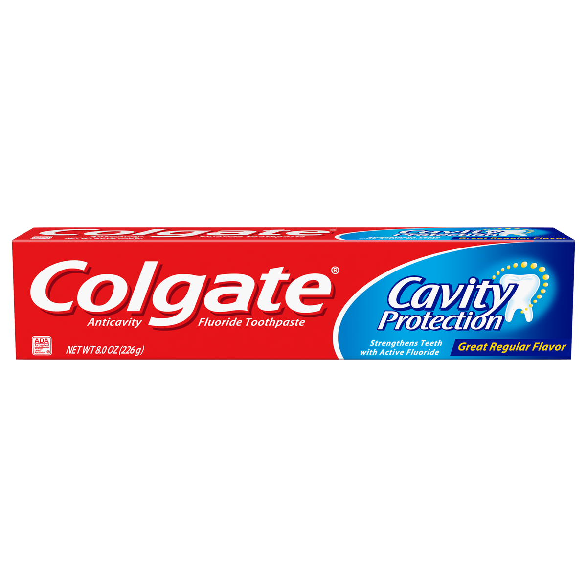 Colgate Toothpaste - Cavity Protection - Regular - 8 Oz