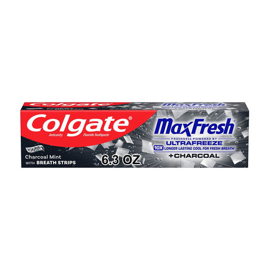 Colgate Toothpaste - Maxfresh - Charcoal Mint - 6.3 Floz
