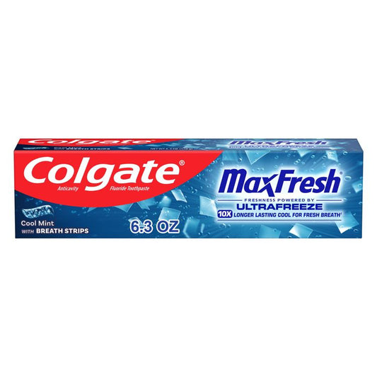 Colgate Toothpaste - Max Fresh - Cool Mint - 6.3oz