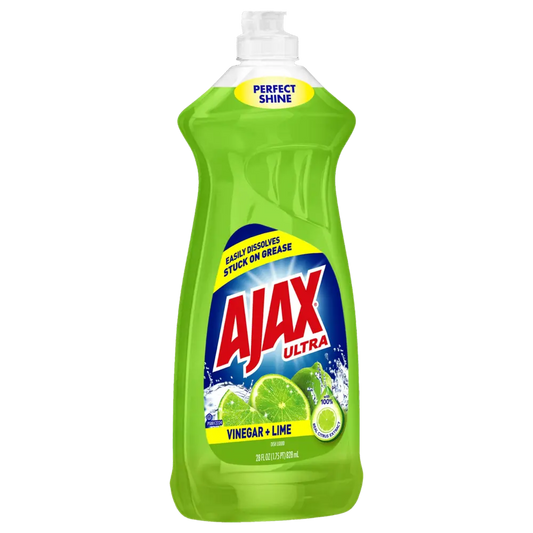 Ajax Dish Liquid - Lime Scent+Vinegar - 28 Floz