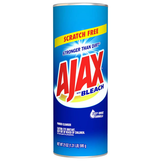 Ajax Powder Cleanser - With Bleach - 21 Oz
