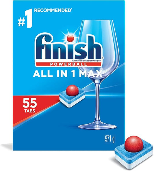 Finish - Dishwasher Detergent Pods All-In-1 Max - 55Ct